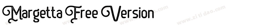 Margetta Free Version字体转换